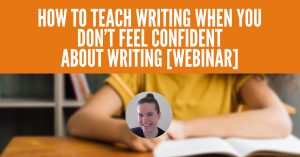 Join us for a lively discussion with practical tips about teaching writing. We will give you the tools to approach this subject with confidence.