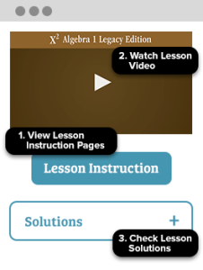 Algebra 1 Sample Lesson Logged In Mobile
