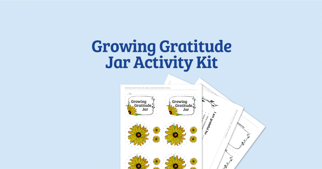 Growing Gratitude: Jar Activity Kit