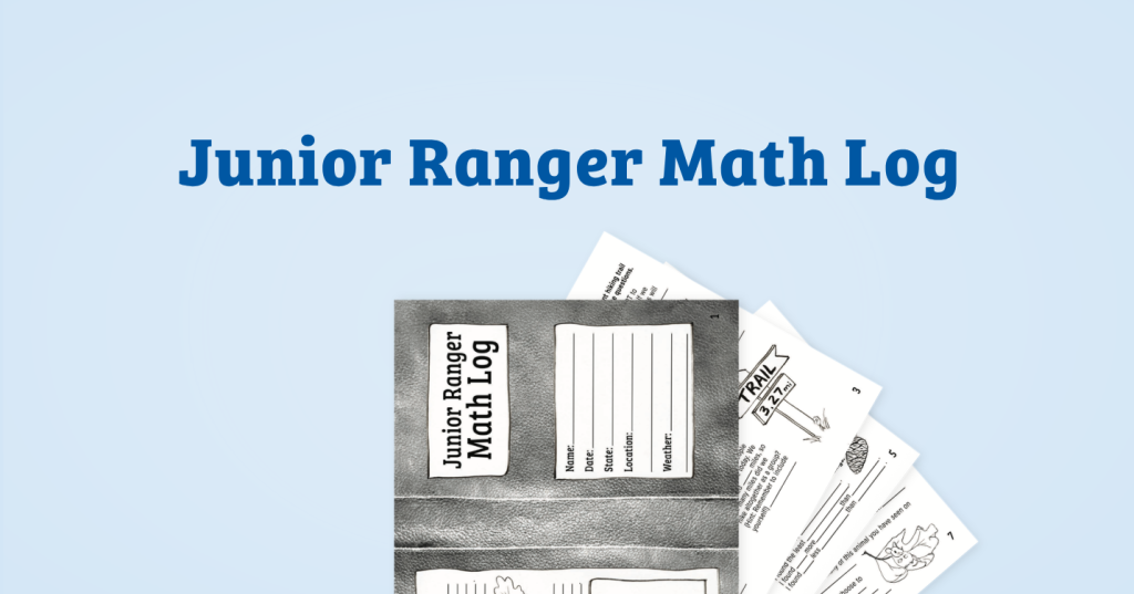 Junior Ranger Math Log