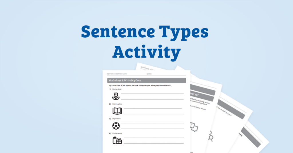 Sentence Types Activity